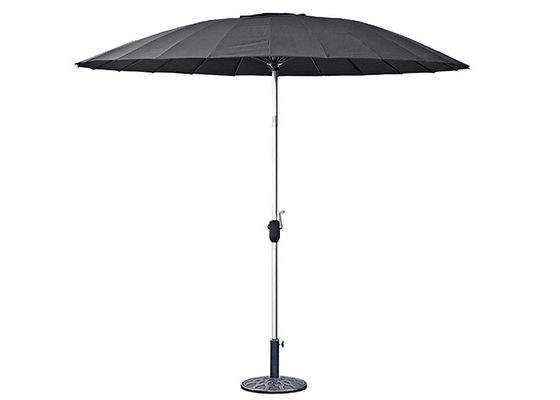 Fiberglass Aluminium Outdoor Sun Umbrella Free Standing Garden Parasol