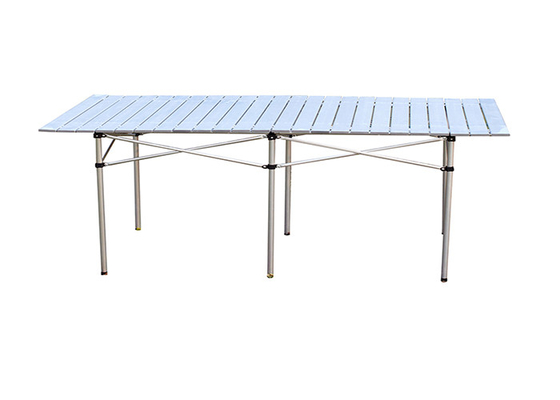 Meja Lipat Aluminium Ringan Polywood Untuk Teras Taman