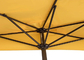 Payung Teras Rumput Komersial Modern Untuk Shade Scallop Edgen 150cm