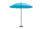 Fiberglass Steel Outdoor Sun Umbrella Multicolor Untuk Meja Taman