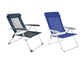 Kursi Pasir Lipat Aluminium Textilene Untuk Furnitur Taman Berbaring Pantai