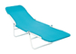 CE Camping Portable Lipat Sun Lounger, Textilene Reclining Garden Sun Lounger Chairs