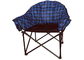 PE Coated Folding Indoor Padded Chair 600D Polyester